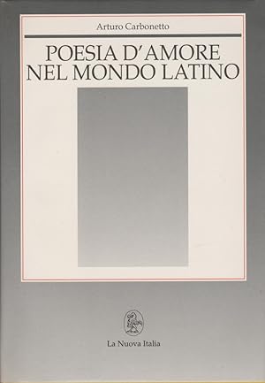 Seller image for Poesia d'amore nel mondo latino for sale by MULTI BOOK