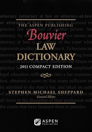 Bild des Verkufers fr Wolters Kluwer Bouvier Law Dictionary 2011 zum Verkauf von GreatBookPrices