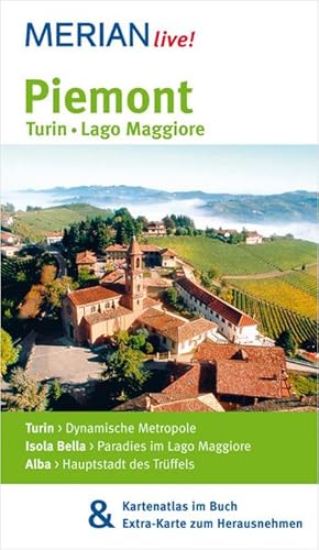 Seller image for MERIAN live! Reisefhrer Piemont Turin Lago Maggiore: MERIAN live! - Mit Kartenatlas im Buch und Extra-Karte zum Herausnehmen for sale by Smartbuy