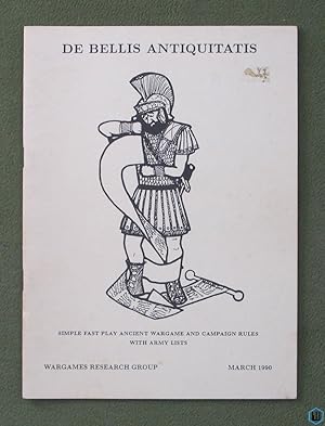 Seller image for De Bellis Antiquitatis: Fast Play Ancient Wargame Campaign Rules for sale by Wayne's Books