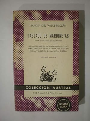 Imagen del vendedor de Tablado de marionetas para educacin de prncipes - Austral 1315 a la venta por Librera Antonio Azorn