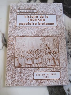Bild des Verkufers fr Histoire de la chanson populaire bretonne zum Verkauf von Ammareal