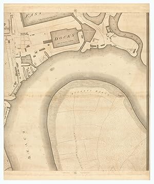 Sheet K3 - North Greenwich, Blackwall, Bugsby's Reach, Leamouth, East India Docks, Bow Creek