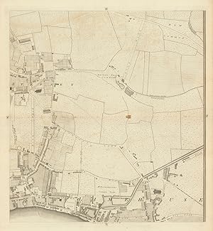 Bild des Verkufers fr Sheet H2 - Stepney, Limehouse, Ratcliff, Commercial Road zum Verkauf von Antiqua Print Gallery