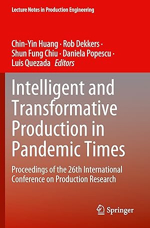 Seller image for Intelligent and Transformative Production in Pandemic Times for sale by moluna