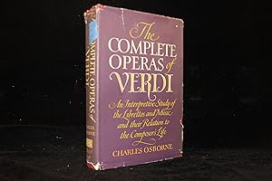 Imagen del vendedor de The Complete Operas of Verdi a la venta por ShiroBooks