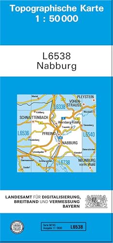 Seller image for TK50 L6538 Nabburg: Topographische Karte 1:50000 (TK50 Topographische Karte 1:50000 Bayern) for sale by Rheinberg-Buch Andreas Meier eK