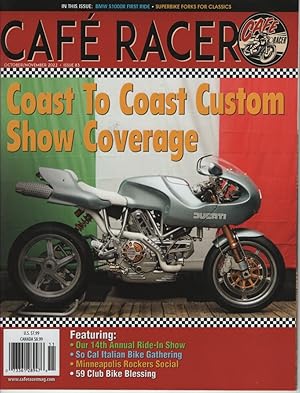 Seller image for Cafe Racer, October / November 2022 Issue 83 Coast to Coast Custom Show Coverage for sale by Ye Old Bookworm