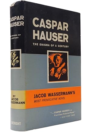 Bild des Verkufers fr Caspar Hauser,: The Enigma of a Century zum Verkauf von Resource for Art and Music Books 