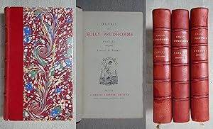 Oeuvres de Sully Prudhomme: Poésies 1865-1866 Stances & Poèmes // Poésies 1866-1872 Les Epreuves ...