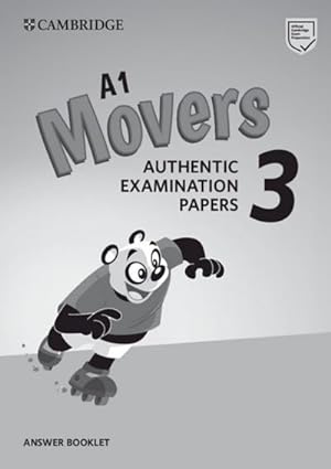 Bild des Verkufers fr Pre A1 Movers 3 - Answer Booklet : Cambridge English Young Learners Movers 3 for revised exam zum Verkauf von Smartbuy