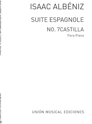 Imagen del vendedor de Isaac Albniz, Castilla Seguidillas .7 from Suite Espanola Op.47Klavier : Buch a la venta por Smartbuy