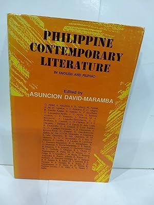 Imagen del vendedor de Philippine Contemporary Literature in English and Filipino a la venta por Fleur Fine Books