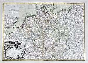 Imagen del vendedor de L'Alemagne Divisee par Cercles." - Deutschland Deutsches Reich Preuen Polen sterreich Ungarn Allemagne Germany a la venta por Antiquariat Steffen Vlkel GmbH