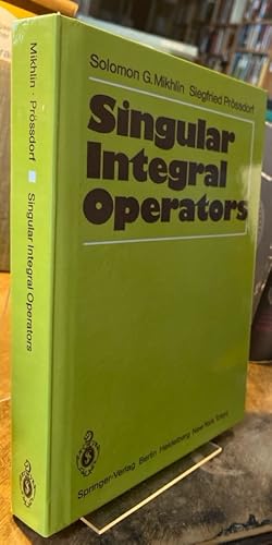 Seller image for Singular Integral Operators. for sale by Antiquariat Thomas Nonnenmacher
