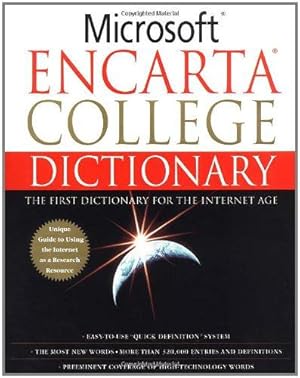 Seller image for Microsoft Encarta College Dictionary for sale by WeBuyBooks