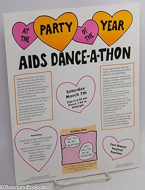 Dance for the Right Thing.at the Party of the Year: AIDS Dance-A-Thon, Saturday, March 7