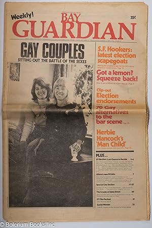 The San Francisco Bay Guardian: vol. 10, #5, Oct. 31 - Nov. 7, 1976: Gay Couples