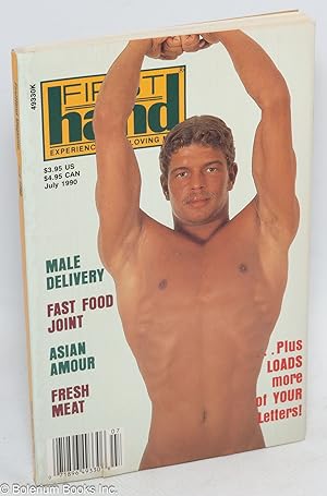 Seller image for FirstHand: experiences for loving men; Vol. 10, No. 7, July 1990 for sale by Bolerium Books Inc.