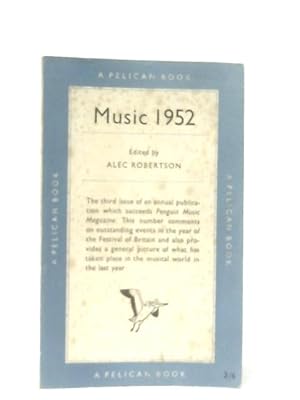 Bild des Verkufers fr Music 1952 zum Verkauf von World of Rare Books