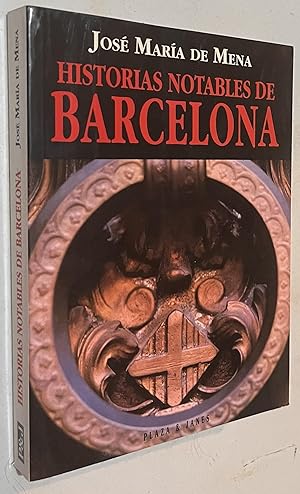 Imagen del vendedor de Historias Notables de Barcelona a la venta por Once Upon A Time