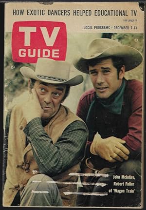 Seller image for TV GUIDE: December, Dec. 7 -13, 1963 #558; Southern Ohio Edition for sale by Books from the Crypt