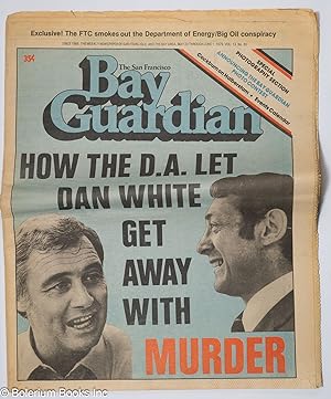 Bild des Verkufers fr The San Francisco Bay Guardian vol. 13, #30, may 23 - June 1, 1979: How the DA let Dan White Get Away With Murder zum Verkauf von Bolerium Books Inc.