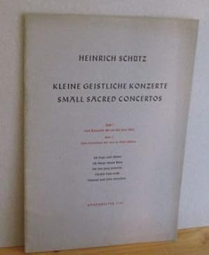Kleine geistliche Konzerte. Small Sacred Concertos. Bärenreiter-Ausgabe Heft 7 - Fünf Konzerte fü...