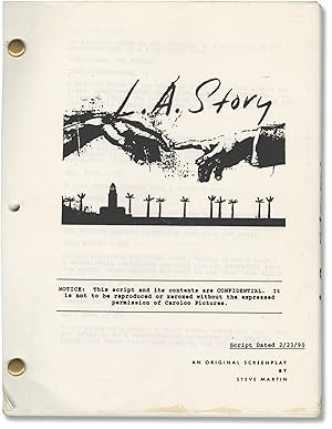 Bild des Verkufers fr L.A. Story (Original screenplay for the 1991 film) zum Verkauf von Royal Books, Inc., ABAA