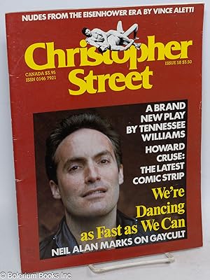 Bild des Verkufers fr Christopher Street: vol. 5, #10, November 1981, issue #58: Tennessee Williams' New Play zum Verkauf von Bolerium Books Inc.