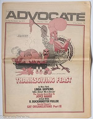 Seller image for The Advocate: touching your lifestyle; #204, December 1, 1976 in two sections for sale by Bolerium Books Inc.