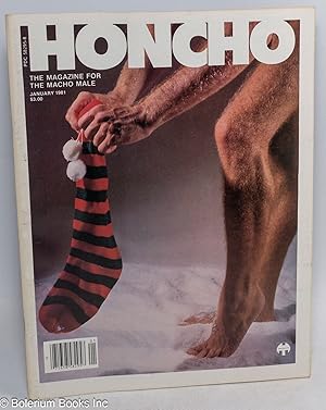 Imagen del vendedor de Honcho: the magazine for the macho male; vol. 3, #8, January 1981 a la venta por Bolerium Books Inc.