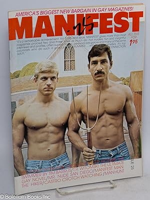 Bild des Verkufers fr Manifest: America's Biggest Bargain in Gay Magazines; Vol. 6, No. 24 zum Verkauf von Bolerium Books Inc.
