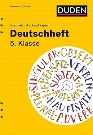 Seller image for Deutschheft 5. Klasse - kurz gebt & schnell kapiert for sale by Gerald Wollermann