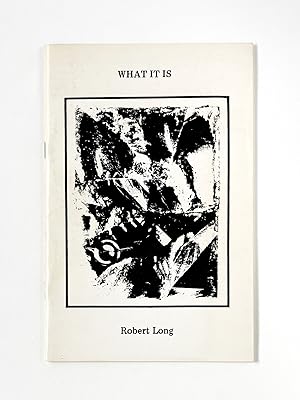 Image du vendeur pour WHAT IT IS mis en vente par Brian Cassidy Books at Type Punch Matrix