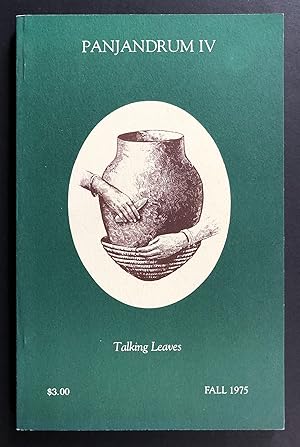 Imagen del vendedor de Panjandrum IV (4, Talking Leaves, Fall 1975) a la venta por Philip Smith, Bookseller