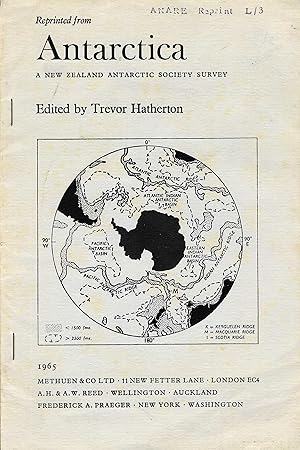 Imagen del vendedor de Techniques of Living, Transport and Communication (Chapter 2) Antarctica: A New Zealand Antarctic Society Survey a la venta por D. A. Horn Books