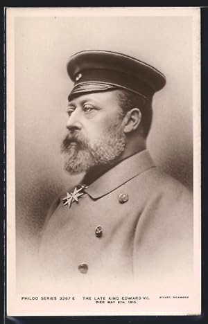 Postcard The late King Edward VII. von England