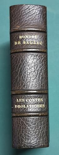 Image du vendeur pour Les Contes Dr&ocirc;latiques colligez ez abbayes de Touraines, et mis en lumi&egrave;re par le sieur de Balzac pour l'esbattement des pantagruelistes et non aultres. Cinquiesme edition, illustr&eacute;e de 425 dessins par Gustave Dor&eacute;?. mis en vente par Libreria Antiquaria Pregliasco