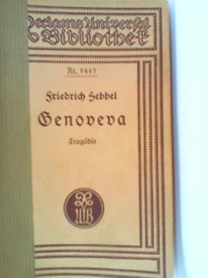 Bild des Verkufers fr Genoveva: Eine Tragdie in fnf Akten zum Verkauf von mediafritze