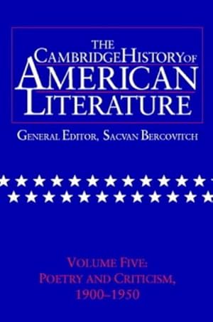 Immagine del venditore per The Cambridge History of American Literature venduto da AHA-BUCH GmbH