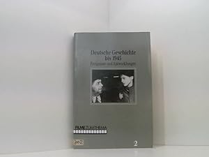 Bild des Verkufers fr Deutsche Geschichte bis 1945 : Ereignisse und Entwicklungen. Filmanalytische Materialien (Filme zum Thema - Band 2) zum Verkauf von Book Broker