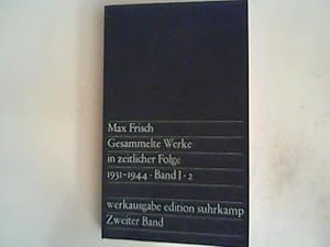 Seller image for Gesammelte Werke in zeitlicher Folge.Band I, 2 - 1931 - 1944 for sale by ANTIQUARIAT FRDEBUCH Inh.Michael Simon