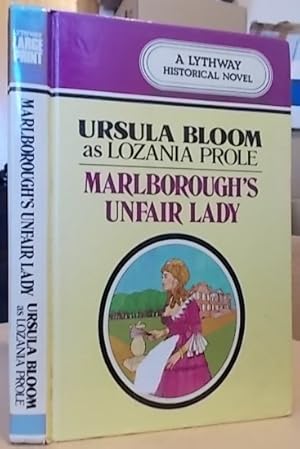 Seller image for Marlborough's Unfair Lady for sale by Klanhorn
