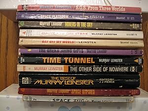 Murray Leinster Economical Reading Lot - 11 Paperback Book Lot (See Picture for Titles)