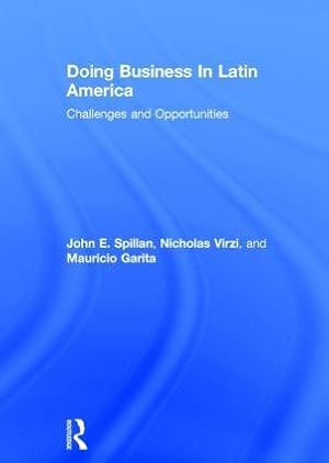 Bild des Verkufers fr Doing Business in Latin America: Challenges and Opportunities zum Verkauf von moluna