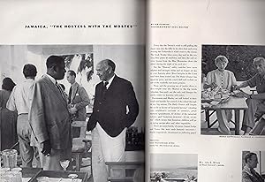 "Jamaica: The Hostess With The Mostes" in Vogue April 1, 1951 - PREDATES CASINO ROYALE BY 2 YEARS!