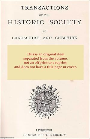 Imagen del vendedor de The Scrope and Grosvenor Controversy, 1385-1391. An original article from The Historic Society of Lancashire and Cheshire, 1937. a la venta por Cosmo Books