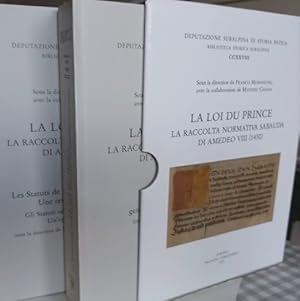 Immagine del venditore per La Loi du prince- la raccolta normativa sabauda di Amedeo VIII (1430) 2 voll. venduto da Invito alla Lettura