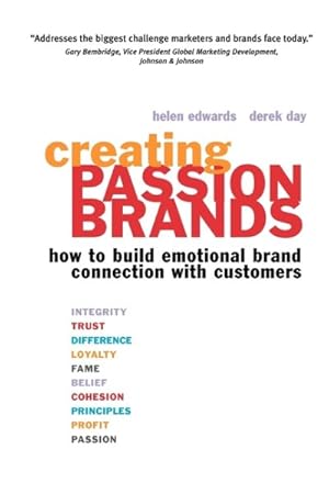 Bild des Verkufers fr Creating Passion Brands : How to Build Emotional Brand Connection With Customers zum Verkauf von GreatBookPricesUK